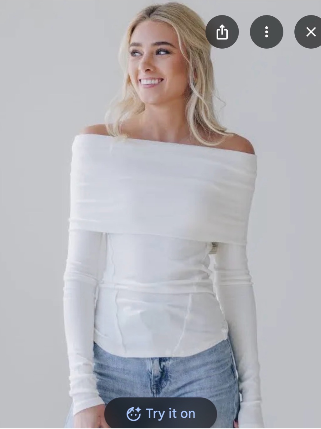 Nwt Free People Iris Layering Top In Ivory Size Xs
